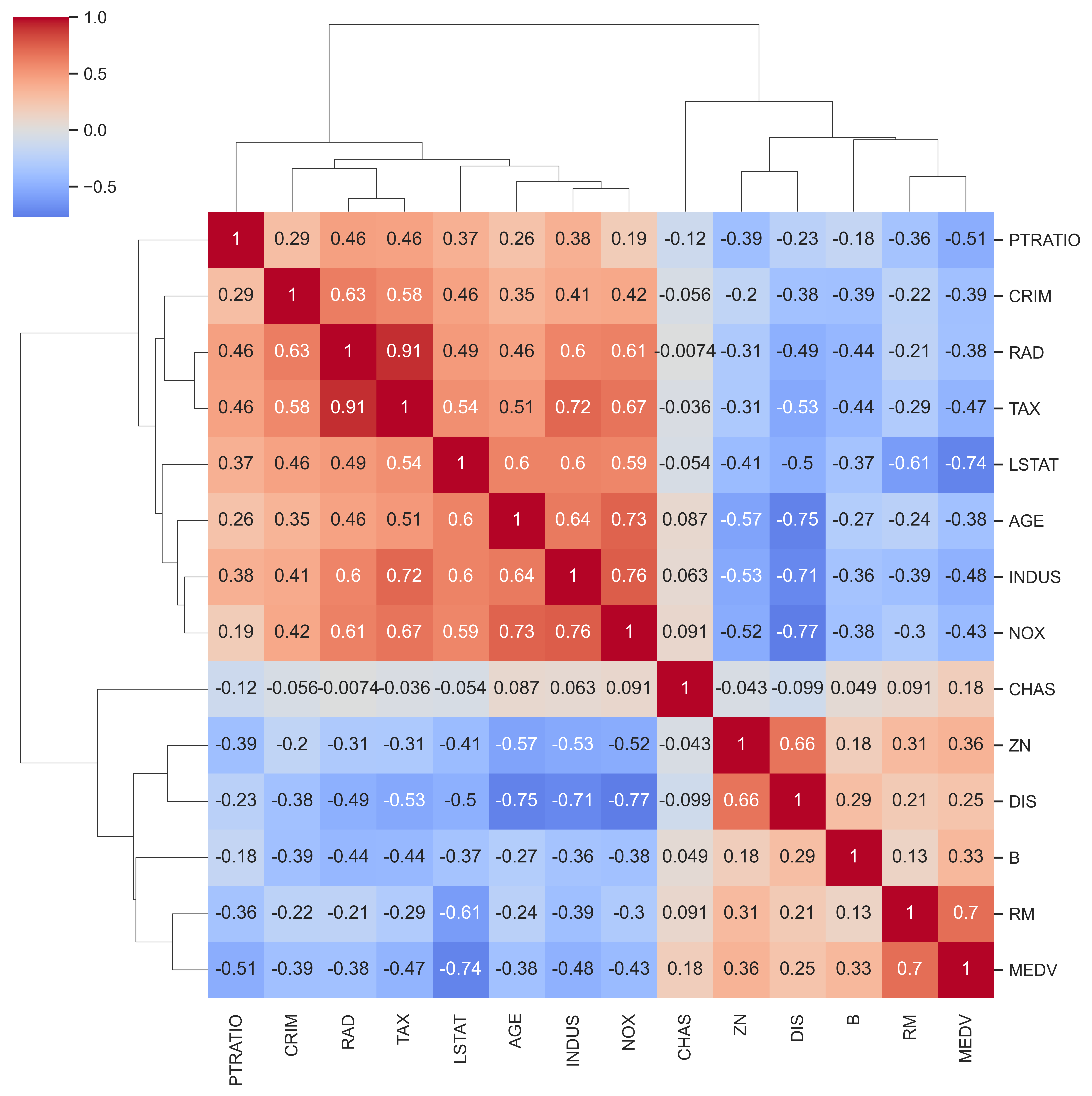 Correlation Clustermap